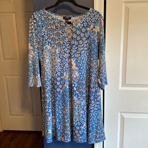A-line, long sleeve Swing Dress size Medium